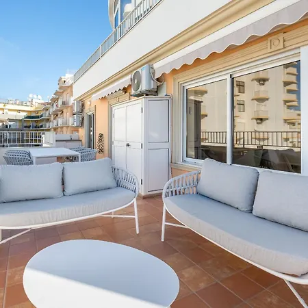 Panoramic Ocean View Balcony 2 Bdr By Lovelystay Armação de Pêra